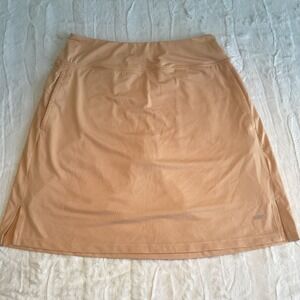 WOMENS VIODIA BUTTERSCOTCH KNIT PULL ON Tennis Pickleball Golf SKORT M